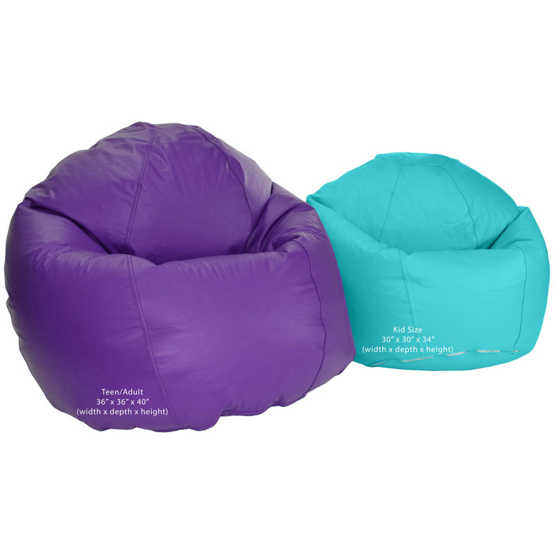 Zoomie Kids Comfy Bean Bag Chair Wayfair